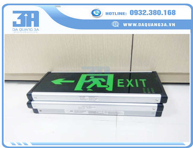 Đèn exit thoát hiểm dạ quang