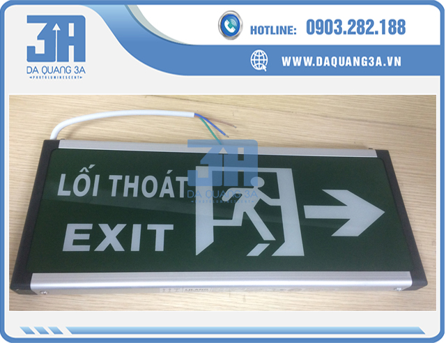 Đèn báo exit giá rẻ tại Hà Nội và TPHCM 2