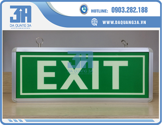 Đèn exit, biển exit dạ quang giá rẻ tại Hà Nội 6