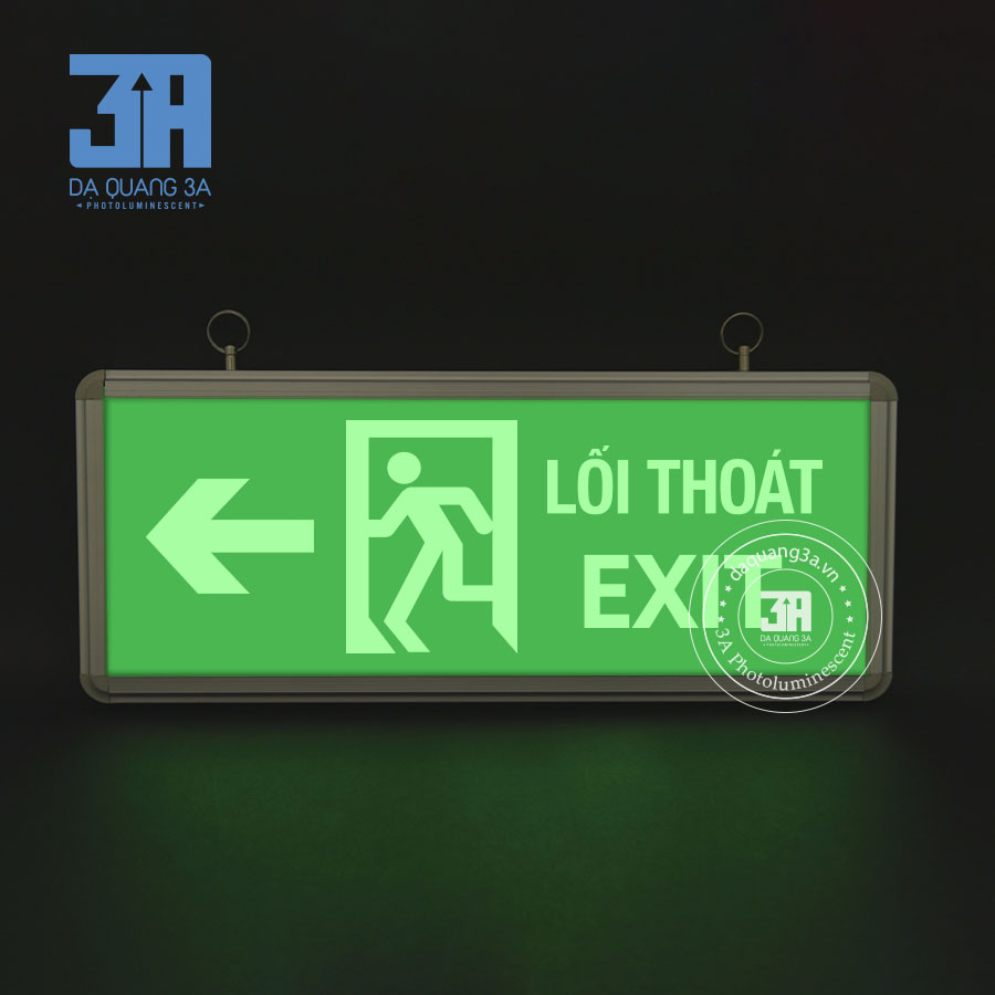 PHÂN BIỆT ĐÈN EXIT DẠ QUANG VÀ ĐÈN EXIT DÙNG ĐIỆN PHÁT SÁNG